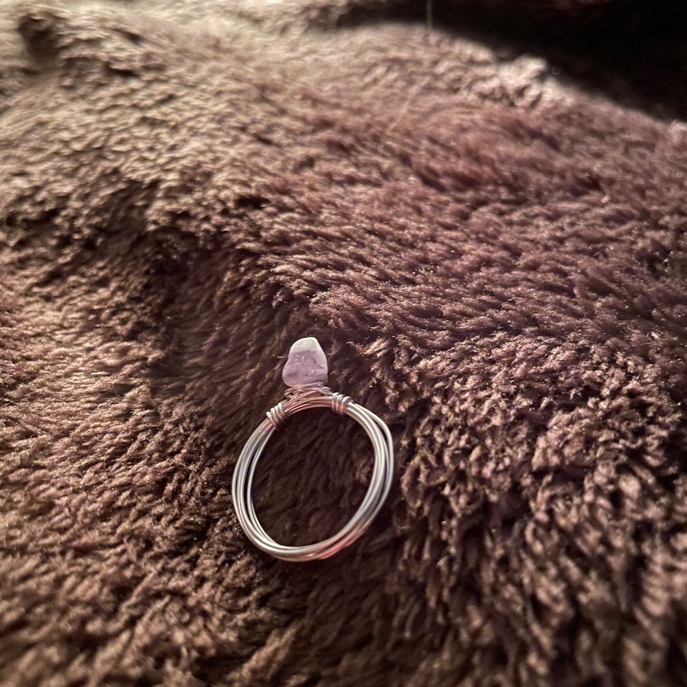 Purple Rain ring - Picture 2 of 2